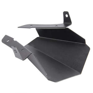 Pare-Brise Modifié en Alliage d'Aluminium, Petit Pare-Brise Modifié, pour Moto <span class=keywords><strong>YAMAHA</strong></span> MT07, 2013-2017, <span class=keywords><strong>MT</strong></span>-<span class=keywords><strong>07</strong></span> - Product Image 2