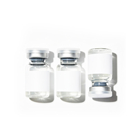 Emballage cosmétique CA-23 50, flacons en verre transparent de 2 ml, 16*27 mm, verre borosilicate neutre, flacons personnalisés