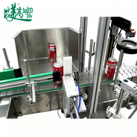 Ligne de traçabilité des palettes de canettes de bière avec lecture de codes Data Matrix, collecte de données, machine d'étiquetage et vérification par caméra