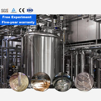 Cuve de mélange chimique LANE en acier inoxydable avec agitateur, équipement de mélange de liquides pour usine chimique