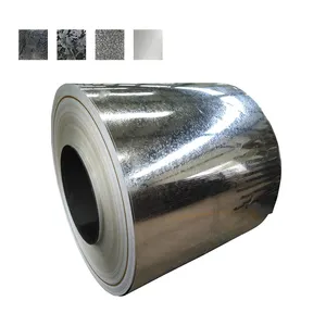 Kualitas utama kumparan baja Galvalum 0.12-6mm ketebalan Gi lapis seng dingin digulung baja galvanis celup panas Z60