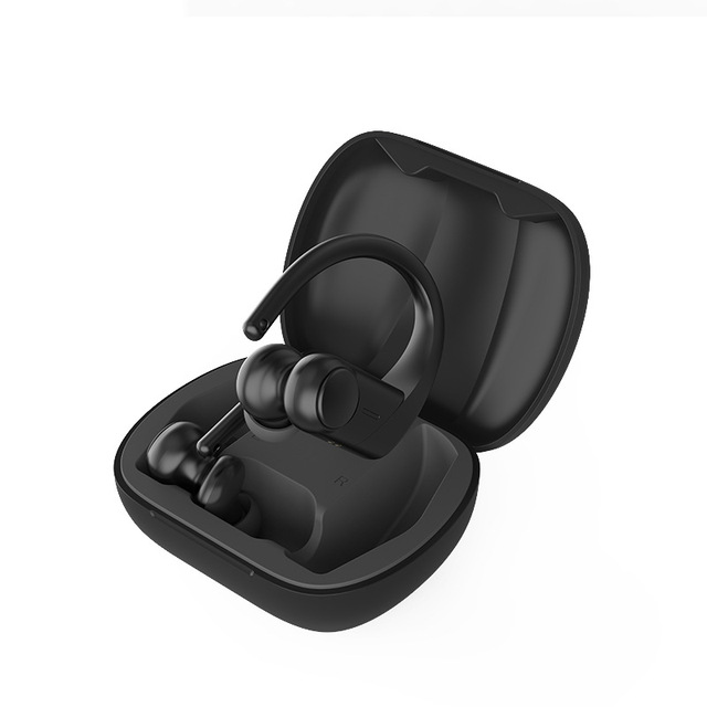 Cross-Border Private Model Ear Hook Detachable BT Earphones True Wireless Long Standby Noise Cancelling Earphones OEM