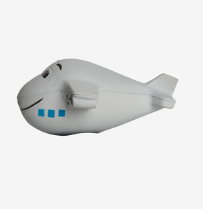 <span class=keywords><strong>Mini</strong></span> Avions Anti-Stress Personnalisés : Jouets à Presser en Forme d'Avion Souriant avec Logo Imprimé – Cadeau Promotionnel en Gros - Product Image 3