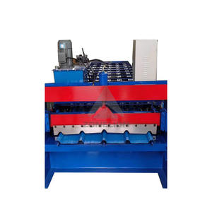 เครื่องม้วนกระเบื้องเคลือบหลังคาเสริมการก่อสร้าง - Product Image 5