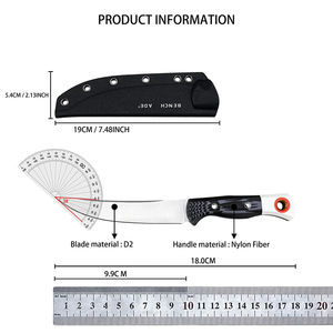 มีด BM MetCrafter 15500 อุปกรณ์เอาตัวรอดกลางแจ้งสำหรับอุตสาหกรรม OEM DIY ด้ามจับทำจากใยไนลอน สำหรับล่าสัตว์ ตั้งแคมป์ พกพา EDC มีดกลางแจ้ง เหล็ก D2 - Product Image 6
