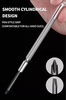 KAFUWELL PS5962E 11PCs Mini juego de destornilladores, juego de destornilladores pequeños para joyería, reloj, Iphone, juguetes, computadora, anteojos