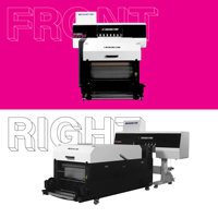 Impresora DTF de 60 cm con 4/3 cabezales de impresión Epson I3200, máquina de transferencia de calor con película PET para logotipos personalizados en prendas de vestir