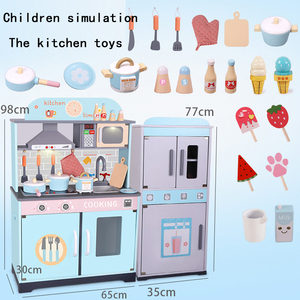Assemblaggi di giocattoli da cucina simulati per <span class=keywords><strong>bambini</strong></span> playhouse toys Mini kitchen set da cucina per <span class=keywords><strong>bambini</strong></span> in legno giocattoli da cucina - Product Image 3