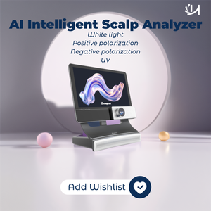 Analyseur de cuir chevelu 15 pouces Trichoscopie Analyseur de cuir chevelu Caméra Ai <span class=keywords><strong>Quantum</strong></span> Analyseur de peau et de cuir chevelu - Product Image 1