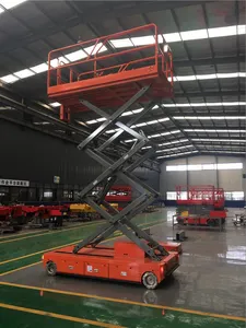 Electric Scissor Lift Hydraulic Mobile Lift For Outdoor Wall Painting With Factory Directly Sales