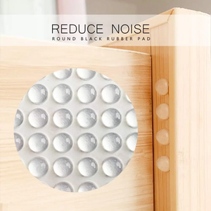 แผ่นรองกันรอยเฟอร์นิเจอร์ซิลิโคนแบบใส ใช้ซ้ำได้ ขายดี พร้อมกาว 3M - Product Image 1