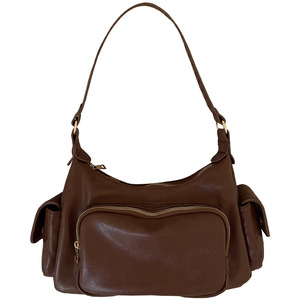 Bolso Bandolera Cuadrado Horizontal Negro para Mujer, Cierre de Cremallera, Portátil, para Uso Diario, Primavera 2025 - Product Image 5
