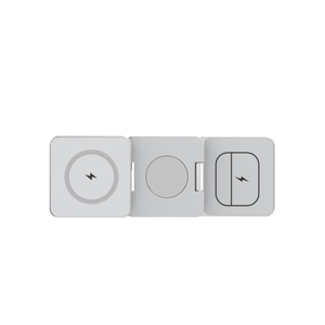 Arrivals Travel Station 2024 Nuevo Cargador Inalámbrico Plegable 3 en 1, Banco de Energía, Soporte para Teléfono <span class=keywords><strong>Celular</strong></span>, Cargador Magnético 3 en 1 de Moda - Product Image 6