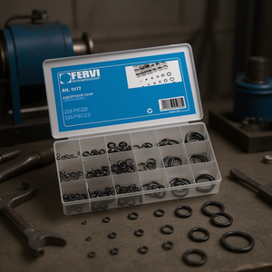 Assortiment de joints toriques Fervi, 225 pièces, accessoires pour outils hydrauliques - Product Image 3