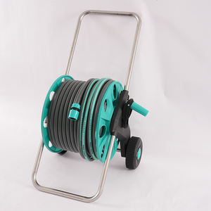 Organisateur de tuyau d'arrosage <span class=keywords><strong>sur</strong></span> roues avec manivelle - Product Image 1