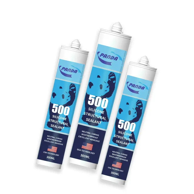 Diskon Besar Pabrik Langsung Botol Jerapah Tabung Silikon Sealant Silikon 2K Epoxy Kartrid Ganda dengan Harga Grosir