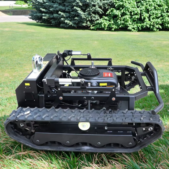 Factory Price Remote Control Lawn Mower Grass Cutter for Farm and Garden
