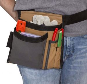 Échantillon Gratuit : Ceinture porte-outils/Tablier de travail à 5 poches, simple face, pour charpentiers et briseurs de pierres, en toile résistante - Product Image 4