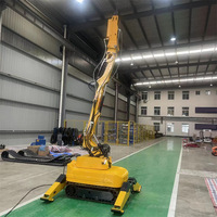Robot Pemadam Kebakaran Otomatis Penuh dengan Kontrol Jarak Jauh untuk Ruang Sempit, Robot Pembongkaran dengan Berat 1100kg dan Garansi 5+ Tahun
