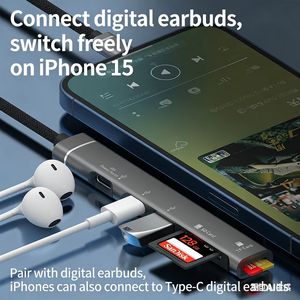 Hub USB en gros Type-C/USB vers USB 3.0 pour téléphones mobiles et ordinateurs, connecte souris, clavier et lecteur de cartes - Product Image 4
