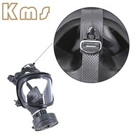 Masque à gaz tactique KMS, vente en gros OEM, équipement de protection confortable et élégant pour l'extérieur
