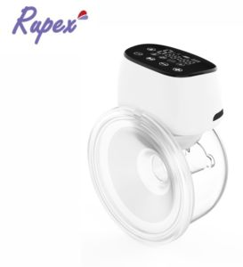 Tire-lait électrique à vente chaude avec fonction mains libres en silicone souple, différentes tailles d'aspiration, extracteur de lait - Product Image 4