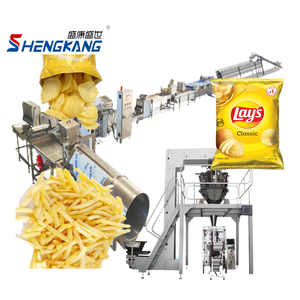 500 kg/giờ tự động đông lạnh khoai tây chiên dây chuyền sản xuất máy chiên để làm khoai tây chiên - Product Image 4
