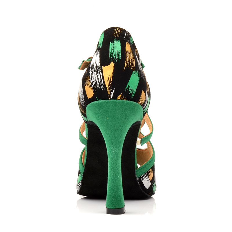 Custom Logo Latin Dancing Shoe Standard Ballroom Salsa Dance Shoes For Women Wholesale