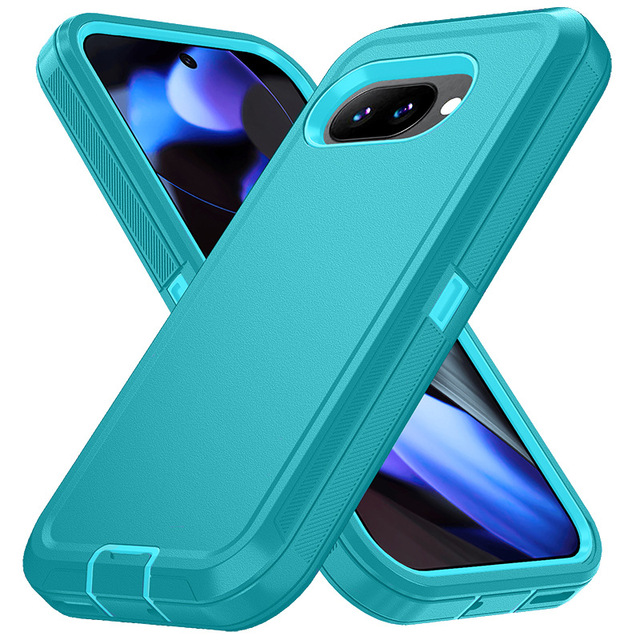 Defender Case for Google Pixel 9A Waterproof Shockproof Sports Design Free Anti-Fall Belt Clip Holster Mobile Phone Accessories