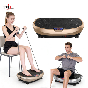 <span class=keywords><strong>Plateforme</strong></span> <span class=keywords><strong>vibrante</strong></span> d'exercice la plus vendue pour le fitness corporel, machine de massage vibratoire avec cordes de résistance pour la <span class=keywords><strong>santé</strong></span> - Product Image 1