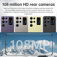 Dispositivo con Múltiples Funciones, Smartphone Android 5G Original S25 Ultra, Cámara Trasera HD de 108MP, LTE, Inglés, 1TB de Memoria, Deca Core