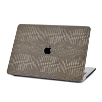 Funda de cuero PU con patrón de cocodrilo pequeño 2023 para MacBook Pro de 14 pulgadas M2 A2779