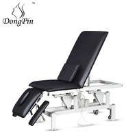 Table de traitement chiropratique électrique moderne en métal à 2 moteurs pour hôpital, clinique et usage domestique
