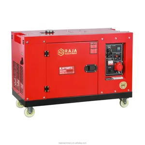 Generator Diesel sunyi, Generator Diesel fase tunggal sunyi 8,5kw 8500w 8,5kva