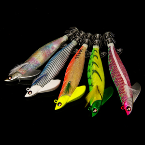 Señuelo de pesca de calamar con anzuelo OEM de 30g/40g, señuelo artificial para pesca de pulpo, calamar y sepias, señuelos de pesca marina. - Product Image 1