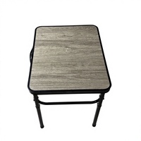 Meubles de jardin modernes en alliage d'aluminium, tables pliantes portables, chaises, tabourets, pour voyages, camping, pique-nique, plage, événements