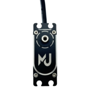 Servo numérique sans balais MJB-1805HV 8.4V 18kgf.cm Engrenage en acier inoxydable Boîtier en aluminium CNC Pièces d'avion RC Profil bas Durable