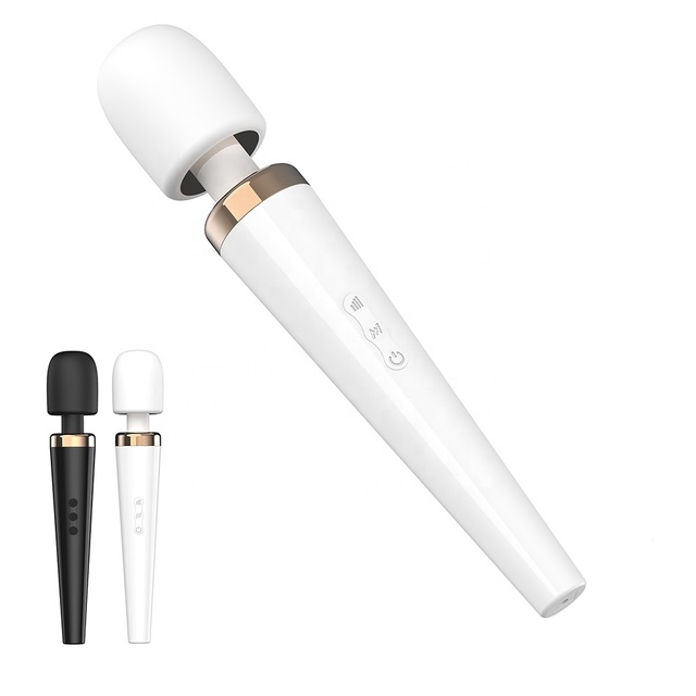 Cordless Wand Massager Magic Big Massage Stick,10 Vibration 3 Speed Powerful Other Massage Products for Back Neck Body Shoulder