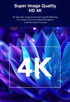 2026 F15 Kotak TV Streaming Mi Baru Dual Wifi HDR Android TV Box 4K Quad Core Set-top Box Spanyol Inggris Portugis