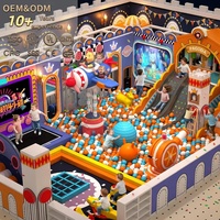 Équipement de jeu intérieur personnalisé : Château PAGODA, Aire de jeux Thème Avion, Piscine à balles, Trampoline, Écran interactif, Mur d'escalade |   OEM&ODM