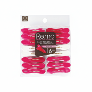 RAMO 16 pezzi Pink/bianco per biancheria spille da bucato Premium per un'organizzazione efficace - Product Image 1