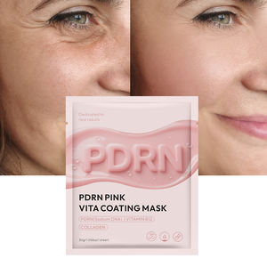 Straffende rosa Glashaut Vitamin B12 Beschichtung Lachs DNA PDRN Maske Kollagen Gesichts maskierung Blatt <span class=keywords><strong>Korea</strong></span> - Product Image 2