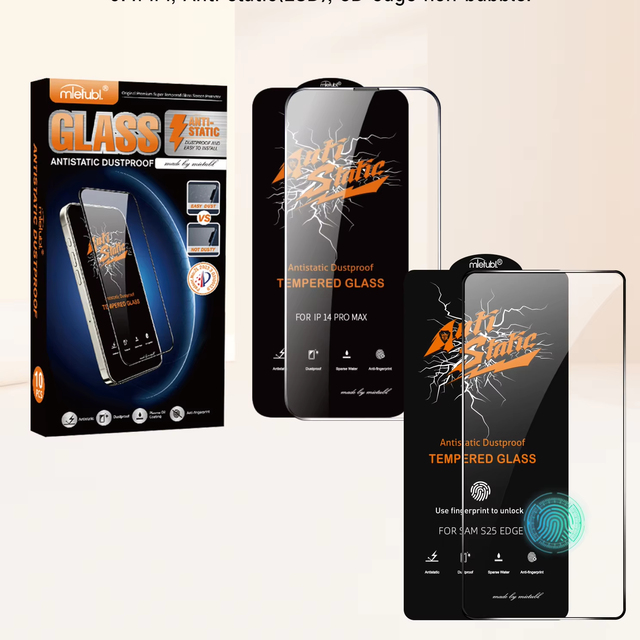 9H Anti-scratch Premium Tempered Glass Ultra-Thin 2.5D Screen Protector with 99% Transparency for Mobile Phone