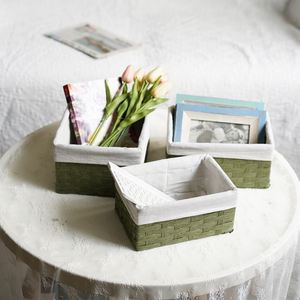 SPYRO nouveaux produits promotionnels de haute qualité vente à chaud panier de rangement tissé extra large bacs à usages multiples pour la collection vendable - Product Image 6