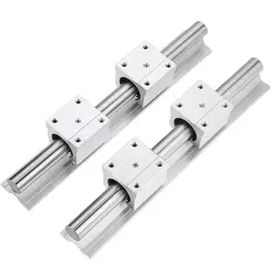 China supplier SBR Round linear guide rail with linear rail shaft support for linear motion system