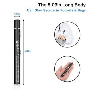 Lampe torche laser étoilée à lumière verte, faisceau réglable à LED blanche, rechargeable avec batterie 18650, idéale pour l'enseignement et la conduite - Product Image 4