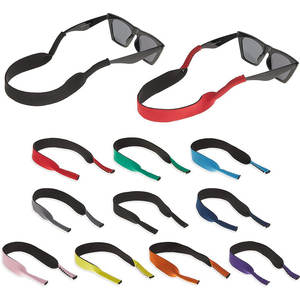 Lunettes de soleil en néoprène avec logo personnalisé, 5 pièces, support antidérapant et réglable, pour lunettes de sport - Product Image 2