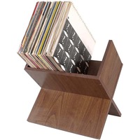 Porte-disque vinyle en bois support de rangement livre bois Album présentoir stockage de disques moderne vinyle organisateur support protège