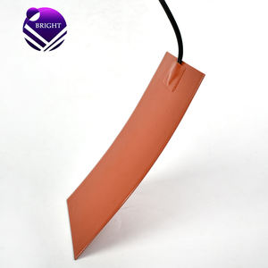 BRILLANT personnalisé de haute qualité Flexible électrique 12V 15W 24W Silicone coussin chauffant plaque chauffante en caoutchouc - Product Image 3