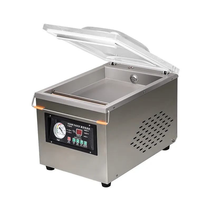 YOUNGSUN Factory Price Table Top Single Packaging Meat Rice Food Plastic Bag Vacuum DZ-260 Commercial Vacuum Sealer Machine